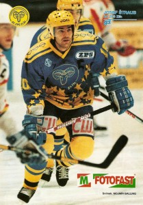 Josef Štraub na plakátu pro časopis Gól Obrazek