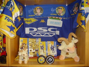 Výkladní skříň PSG Zlín